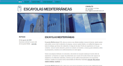Desktop Screenshot of escayolasmediterraneas.com